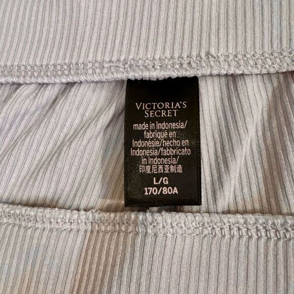 NWOT Victoria’s Secret L pale mauve lounge jogger pajama pants w/ pockets - Picture 4 of 5